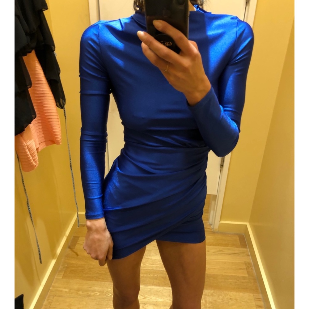 Royal Blue Mini Dress